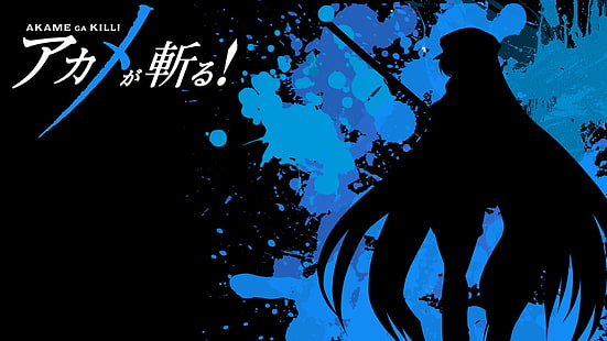 Akame Kill 디지털 벽지, Akame ga Kill !, Esdeath, HD 배경 화면 HD wallpaper