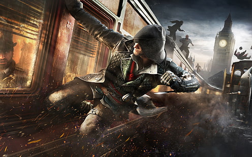 видео игри, Assassin's Creed Syndicate, Assassin's Creed, HD тапет HD wallpaper