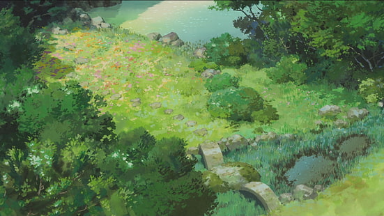 Arrietty, Karigurashi, secreto, mundo, Fondo de pantalla HD HD wallpaper