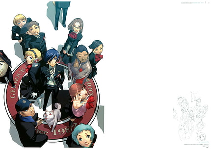 Серия Persona, Persona 3, HD тапет HD wallpaper