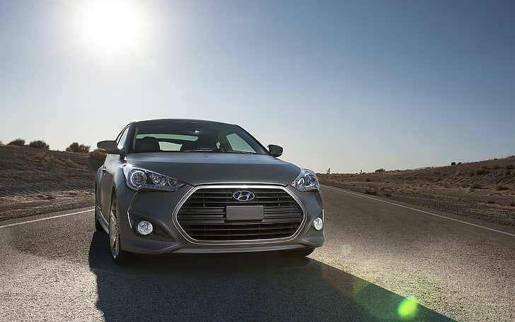 Hyundai, Veloster, araba, gümüş araba, araç, HD masaüstü duvar kağıdı