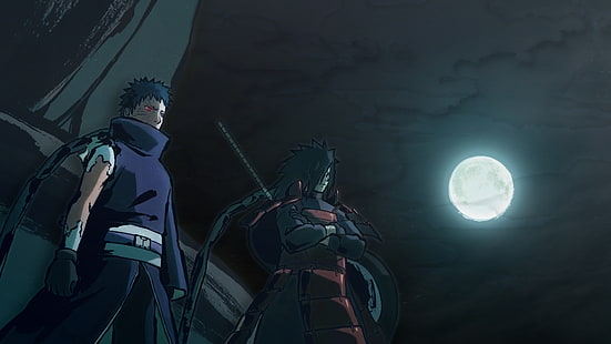 Видеоигра, Naruto Shippuden: Ultimate Ninja Storm 4, Madara Uchiha, Naruto, Obito Uchiha, HD тапет HD wallpaper