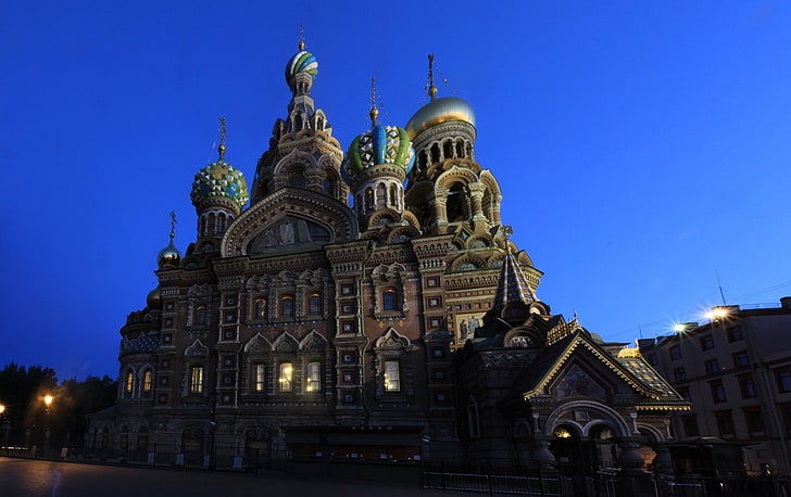 Kathedralen, Auferstehungskirche, Architektur, Kathedrale, Kirche, Kuppel, Russland, Russische Föderation, Sankt Petersburg, HD-Hintergrundbild