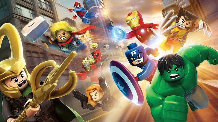 Lego, LEGO Marvel Super Heroes, HD wallpaper