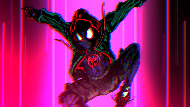 Film, Spider-Man: Into The Spider-Verse, Miles Morales, Spider-Man, Tapety HD