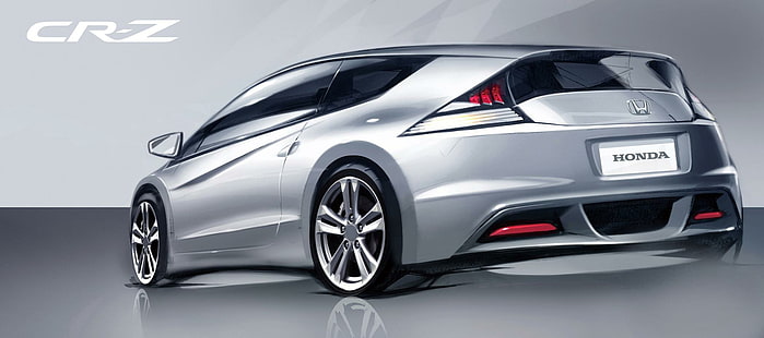 Honda CR-Z Sport Hybrid Coupe, 2012 honda cr z_hatchback_, voiture, Fond d'écran HD HD wallpaper