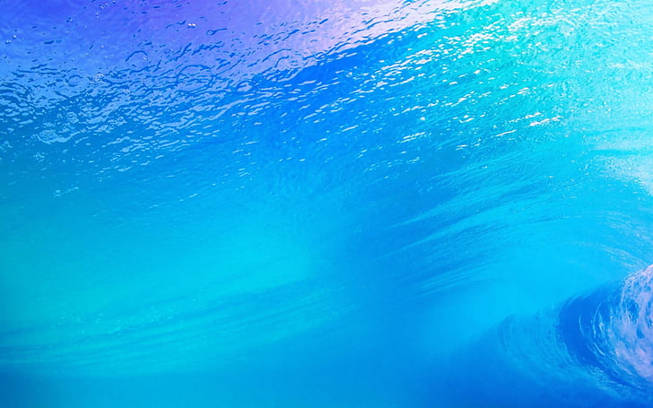 Океан, вара, вода, текстура, лято, море, синьо, HD тапет