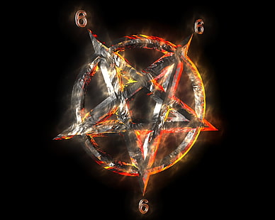 Gotik, pentagram, Wallpaper HD HD wallpaper