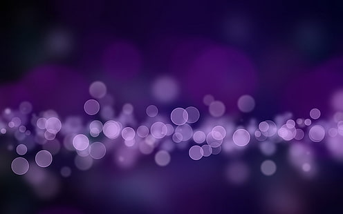 تصوير البوكيه الأرجواني ، يسلط الضوء ، الدوائر ، اللون ، الضوء، خلفية HD HD wallpaper