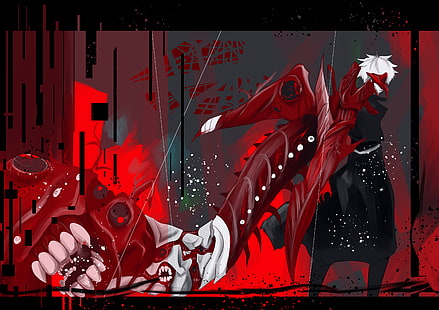 Anime, Tokyo Ghoul: wieder, Kagune (Tokyo Ghoul), Ken Kaneki, HD-Hintergrundbild HD wallpaper
