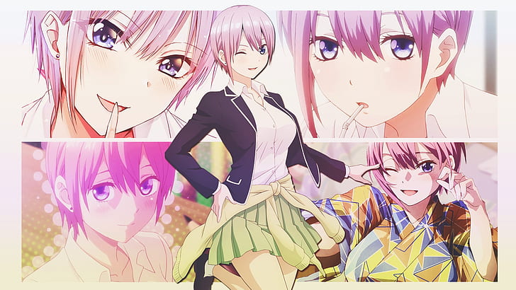 Anime, die Quintessenz Quintuplets, Ichika Nakano, HD-Hintergrundbild
