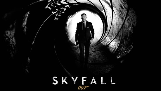 007 Skyfall fond d'écran, films, 007, Skyfall, Daniel Craig, James Bond, affiche de film, Fond d'écran HD HD wallpaper