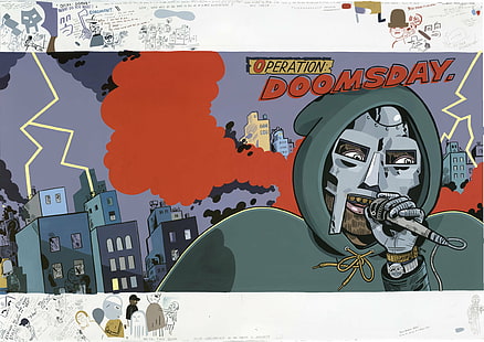 mf Doom Musik Hip Hop Maske Album Covers, HD-Hintergrundbild HD wallpaper