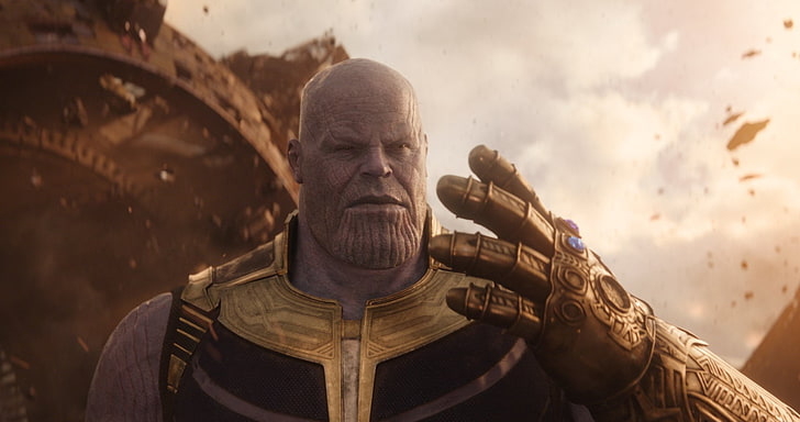 Film, Avengers: Infinity War, Josh Brolin, Thanos, Sfondo HD