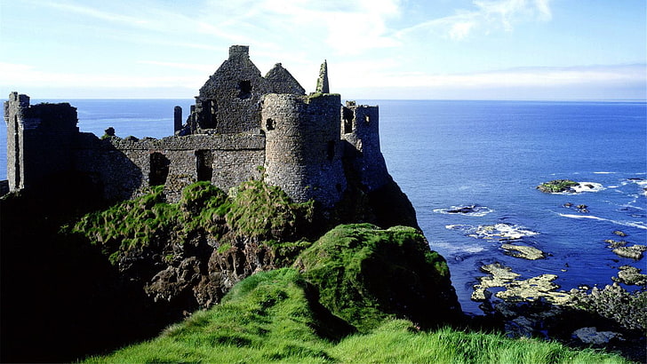 arquitectura, kastil, irlandia, abad pertengahan, Wallpaper HD