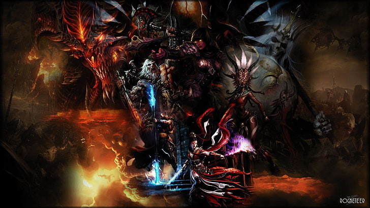 Diablo III, Diablo, jogos de vídeo, HD papel de parede