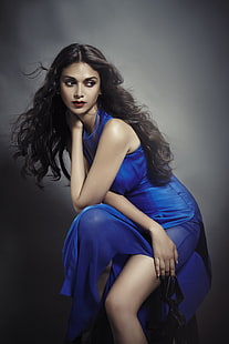 Адити Рао Хидари, жени, актриса, брюнетка, индийка, HD тапет HD wallpaper