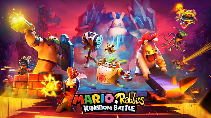 Mario + Rabbids Kingdom Battle, HD wallpaper