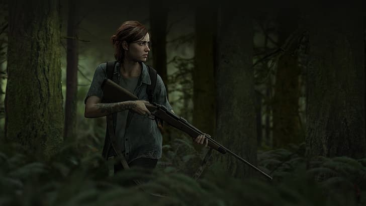 The Last of Us, The Last of Us 2, Ellie, Naughty Dog, Sony, video games, HD wallpaper