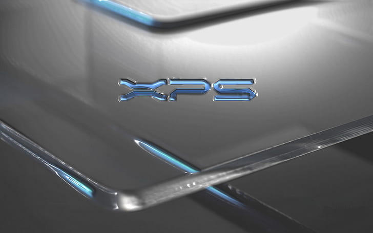 Dell XPS, Ordinateur, Logo, dell xps, ordinateur, logo, Fond d'écran HD