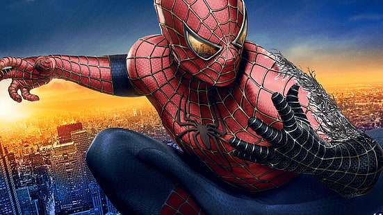 วอลล์เปเปอร์ Marvel Spider-Man, ภาพยนตร์, Symbiote, Spider Man 3, วอลล์เปเปอร์ HD HD wallpaper