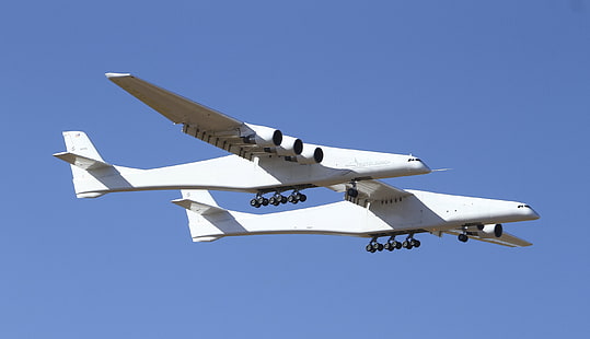 Podwozie, Stratolaunch, Stratolaunch Model 351, Stratolaunch Systems, lotniskowiec, Tapety HD HD wallpaper