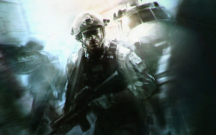 male soldier wallpaper, soldiers, Call of Duty, special forces, Modern Warfare 3, HD wallpaper