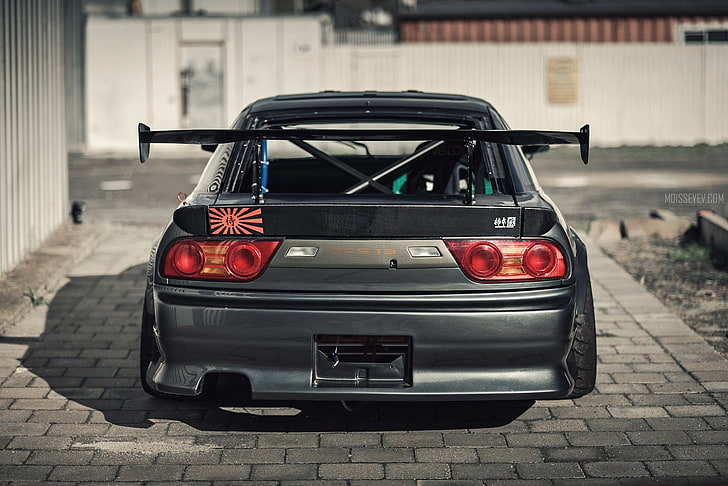180sx, mobil, coupe, jepang, nissan, tuning, Wallpaper HD
