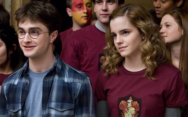 Emma Watson i Harry Potter 6 New HD, Daniel Radcliffe och Emma Watson, kändisar, nya, i, Emma, ​​Watson, Harry, Potter, 6, HD tapet
