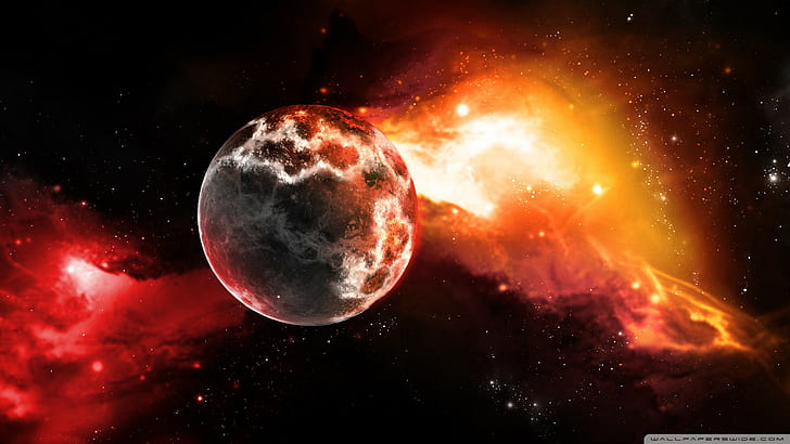 ภาพประกอบดาวศุกร์ดวงจันทร์และดวงดาววีนัสดาวเคราะห์, วอลล์เปเปอร์ HD