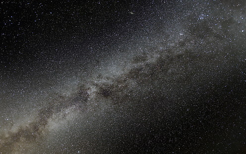 Milchstraße, Galaxie, Sterne, Raum, Raumkunst, digitale Kunst, HD-Hintergrundbild HD wallpaper