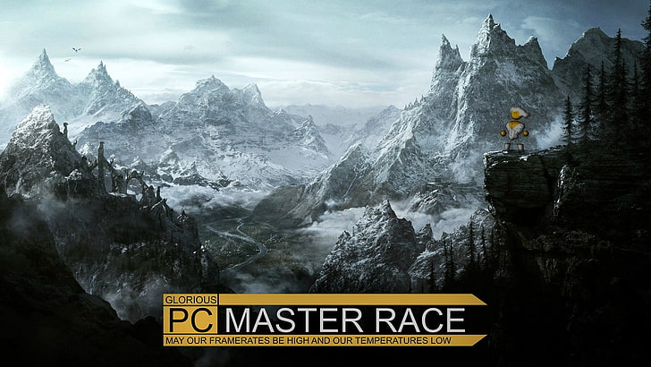 PC Master Race, PC-Spiele, PC Master Race, HD-Hintergrundbild