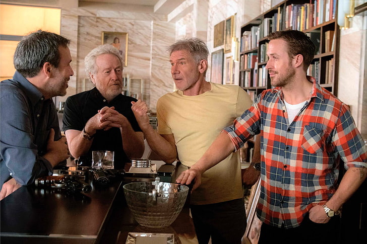 Harrison Ford, Blade Runner 2049, Ryan Gosling, 4k, Tapety HD