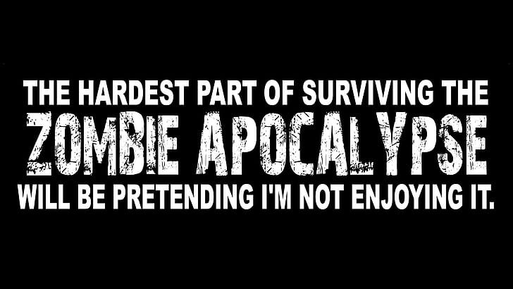 Zombie Apocalypse, najtrudniejsza, przetrwała, Tapety HD