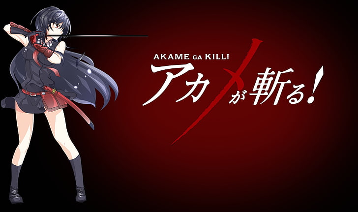 Akame Ga Killi duvar kağıdı, anime, Akame ga Kill !, Akame, HD masaüstü duvar kağıdı