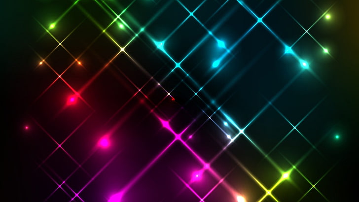 cahaya, pencahayaan, laser, garis, neon, cahaya, disko, bersinar, bersinar, bersinar, Wallpaper HD