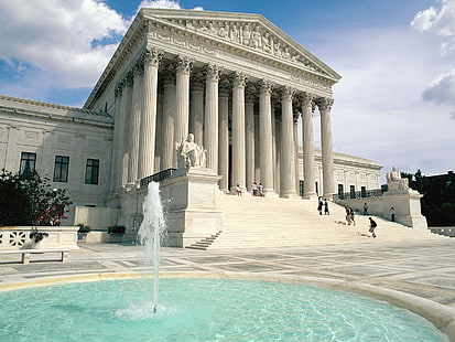 Supreme Court, Washington, DC HD, world, travel, travel and world, dc, washington, court, supreme, HD wallpaper HD wallpaper
