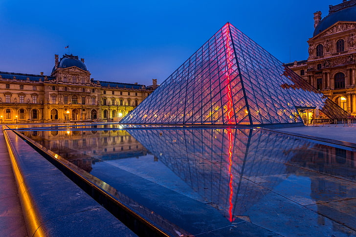el Louvre, Fondo de pantalla HD