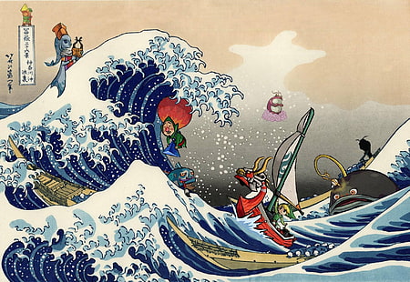 Zelda, die Legende von Zelda: The Wind Waker, asiatisch, orientalisch, HD-Hintergrundbild HD wallpaper