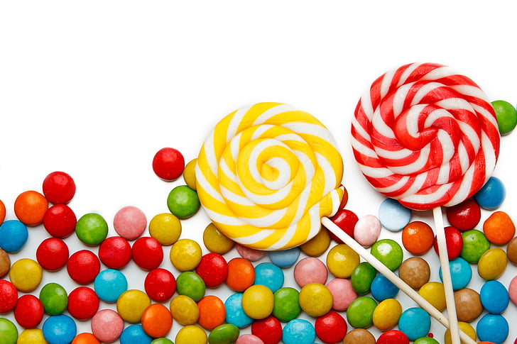 Food, Sweets, Candy, Lollipop, HD wallpaper