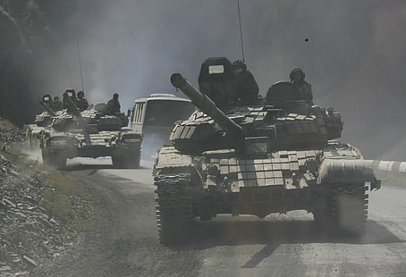 Auy, Russland, Syrien, T-72, HD-Hintergrundbild HD wallpaper