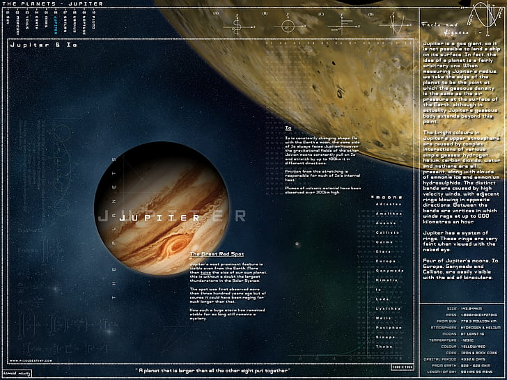 Jüpiter HD, gezegen jüpiter, uzay, jüpiter, HD masaüstü duvar kağıdı