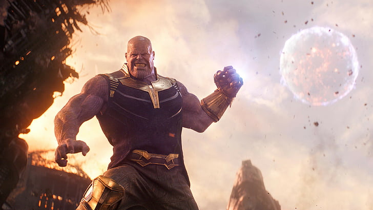 Marvel Studios Thanos、アベンジャーズ：Infinity War、Thanos、Josh Brolin、4k、 HDデスクトップの壁紙