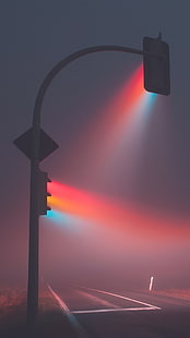 улица, уличный фонарь, HD обои HD wallpaper