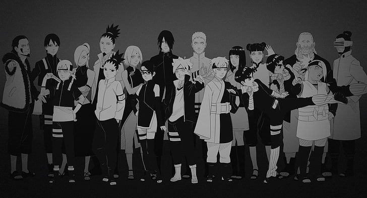 Wallpaper Naruto, Anime, Boruto, Boruto Uzumaki, Mitsuki (Naruto), Naruto Uzumaki, Sarada Uchiha, Sasuke Uchiha, Wallpaper HD