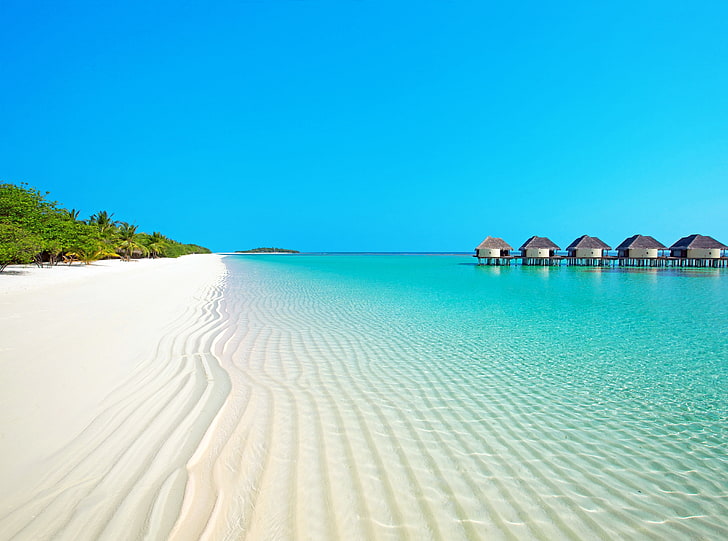 Tropical Beach 1, fondo de pantalla de playa, Viajes, Islas, Océano, Exótico,  Fondo de pantalla HD | Wallpaperbetter