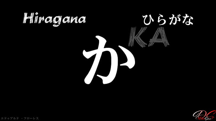 hiragana, japones, estudiar, HD papel de parede