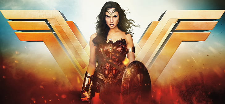 4K, 8K, Wonder Woman, Gal Gadot, HD wallpaper