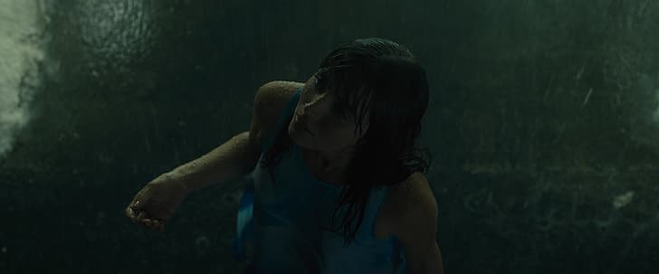 Ana de Armas, wanita, aktris, Blade Runner 2049, Blade Runner, film stills, kuba, hujan, tubuh basah, Wallpaper HD, Wallpaper HD
