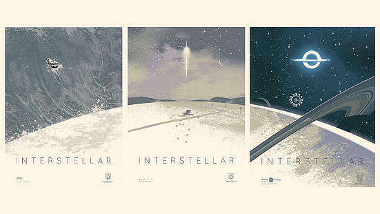 الرسوم التوضيحية بين النجوم ، فيلم Interstellar (فيلم) ، أفلام ، ملصق فيلم ، ملصقات أفلام، خلفية HD HD wallpaper